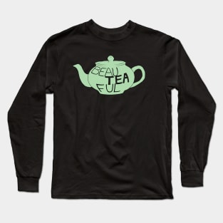 Green teapot Long Sleeve T-Shirt